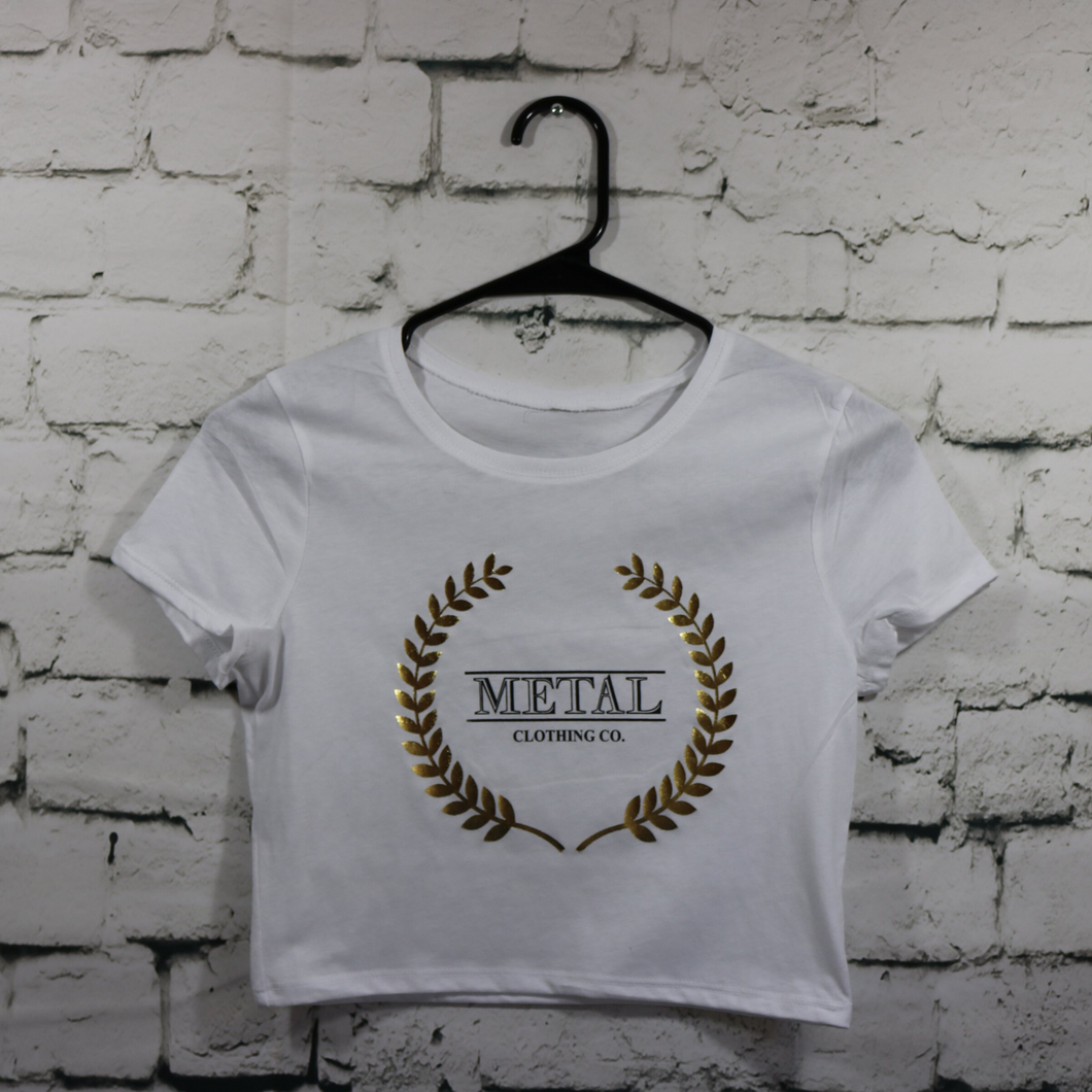 Wreath Crop Tee