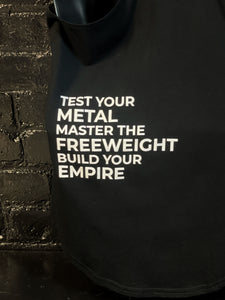 Metal x Freeweight Men’s stringer